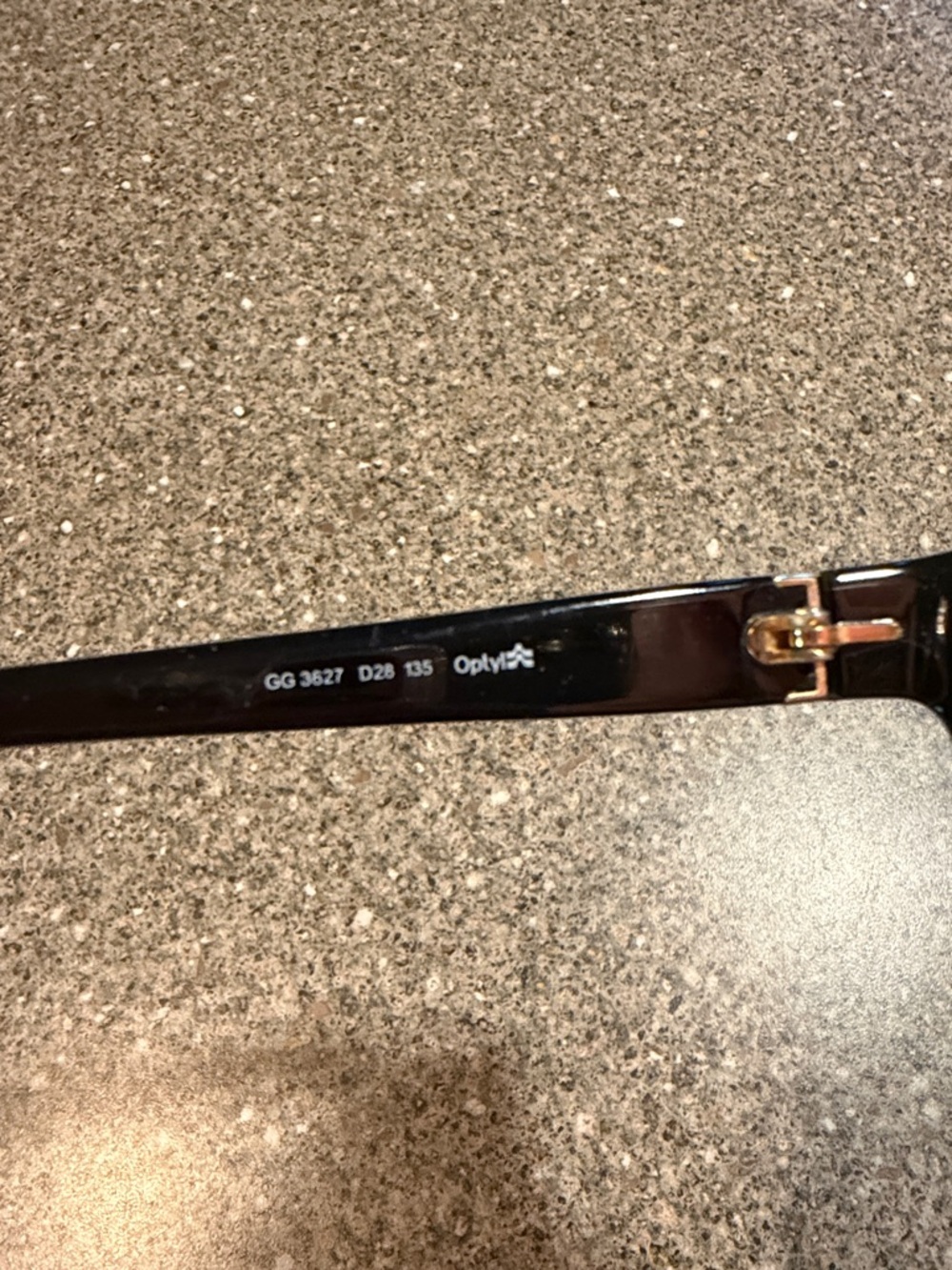 Gucci Black Cat-Eye Glasses - Picture 4 of 4